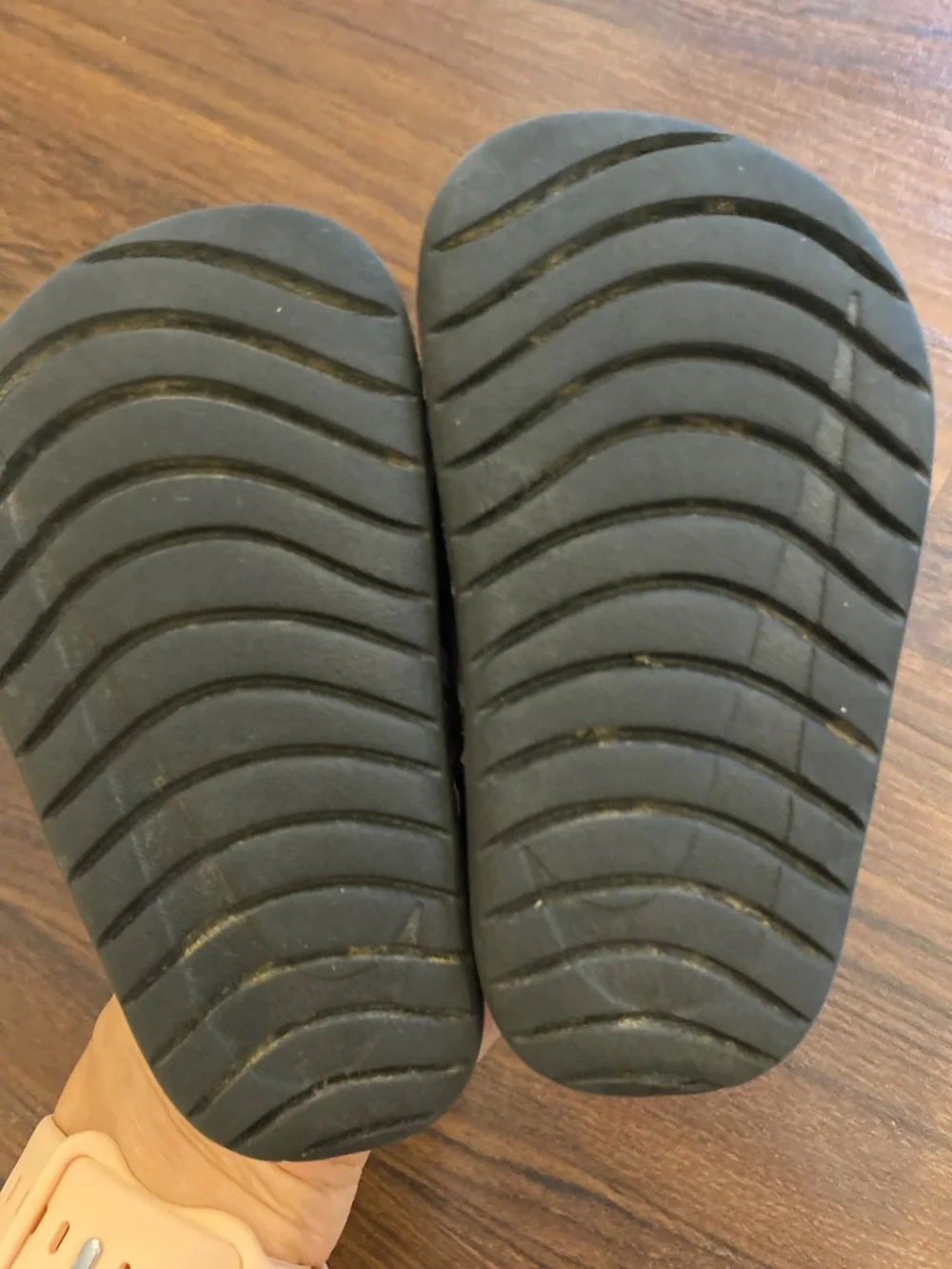 Nike baby slides